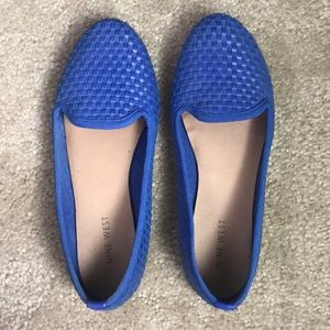 Nine West Blue Flats